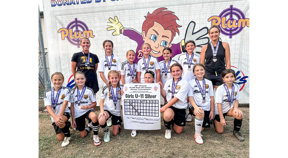 U11 Girls Plum Champions